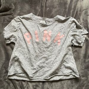Cropper Victoria secret PINK tee